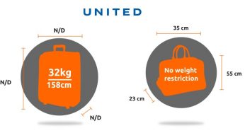 united air baggage rules